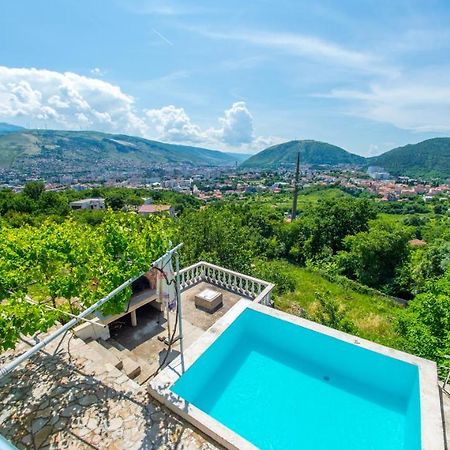 Perfect View Of Mostar - With Swimming Pool Esterno foto