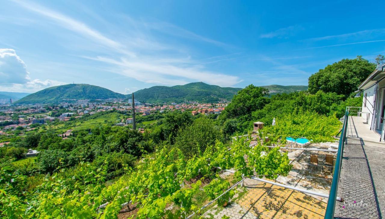 Perfect View Of Mostar - With Swimming Pool Esterno foto